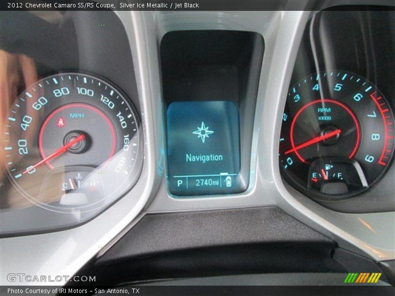 Silver Ice Metallic / Jet Black 2012 Chevrolet Camaro SS/RS Coupe