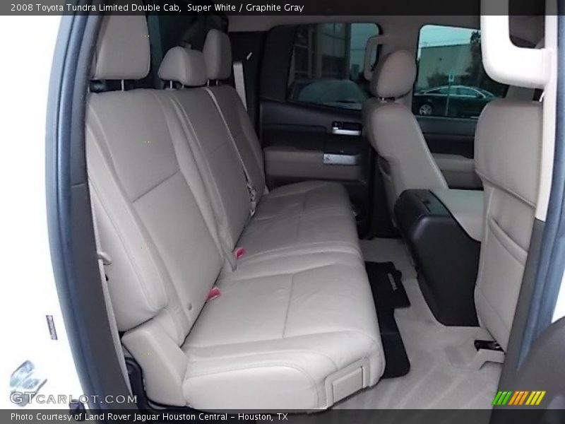 Super White / Graphite Gray 2008 Toyota Tundra Limited Double Cab