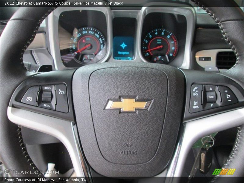 Silver Ice Metallic / Jet Black 2012 Chevrolet Camaro SS/RS Coupe