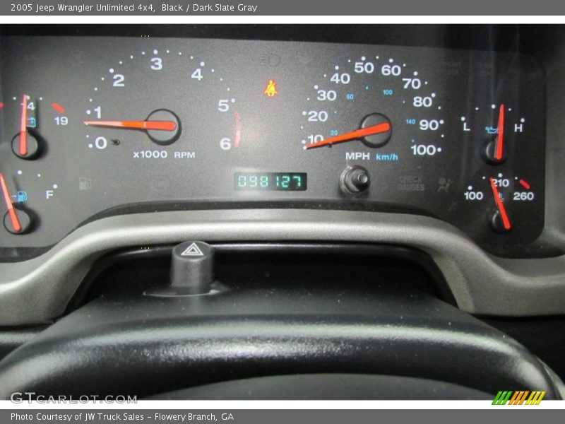 Black / Dark Slate Gray 2005 Jeep Wrangler Unlimited 4x4
