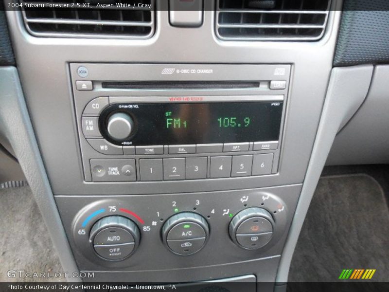 Aspen White / Gray 2004 Subaru Forester 2.5 XT