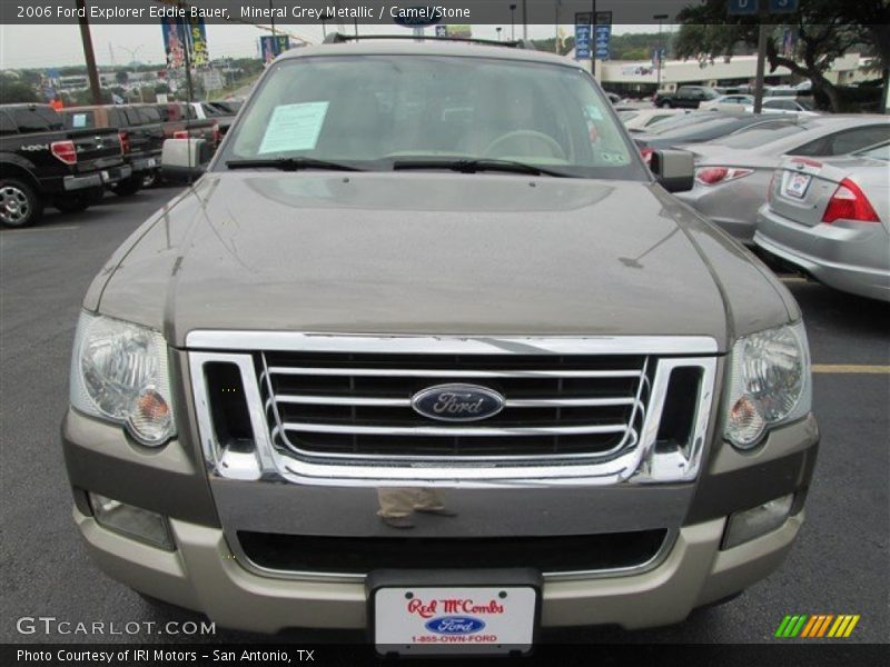 Mineral Grey Metallic / Camel/Stone 2006 Ford Explorer Eddie Bauer