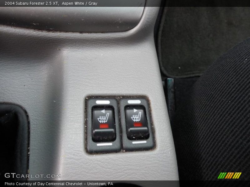 Aspen White / Gray 2004 Subaru Forester 2.5 XT