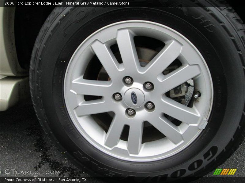 Mineral Grey Metallic / Camel/Stone 2006 Ford Explorer Eddie Bauer