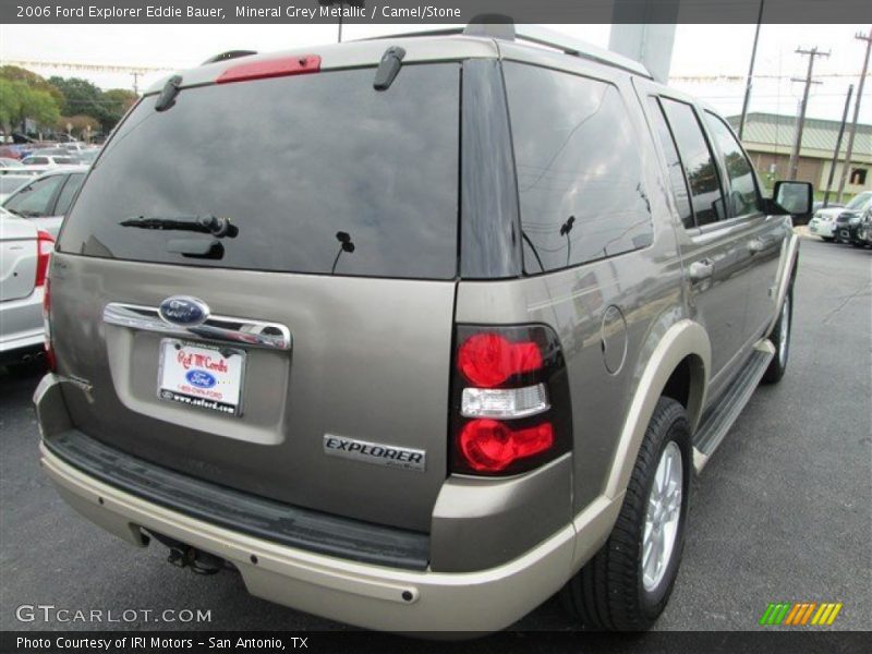 Mineral Grey Metallic / Camel/Stone 2006 Ford Explorer Eddie Bauer