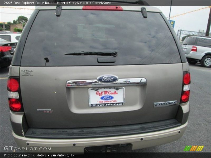 Mineral Grey Metallic / Camel/Stone 2006 Ford Explorer Eddie Bauer