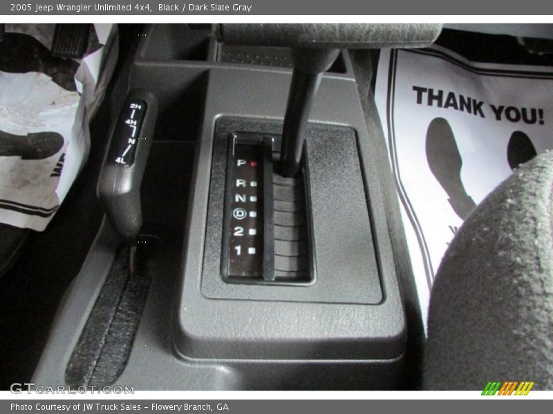 Black / Dark Slate Gray 2005 Jeep Wrangler Unlimited 4x4