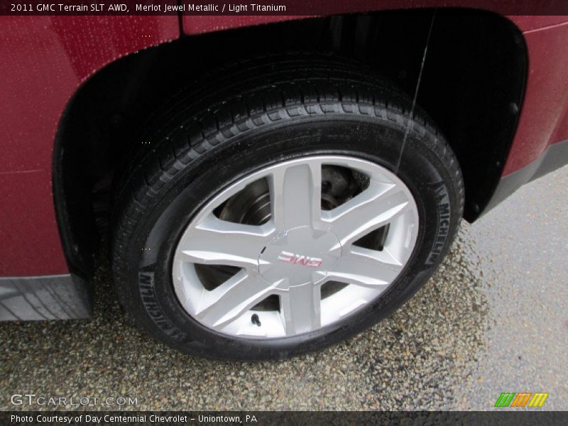 Merlot Jewel Metallic / Light Titanium 2011 GMC Terrain SLT AWD