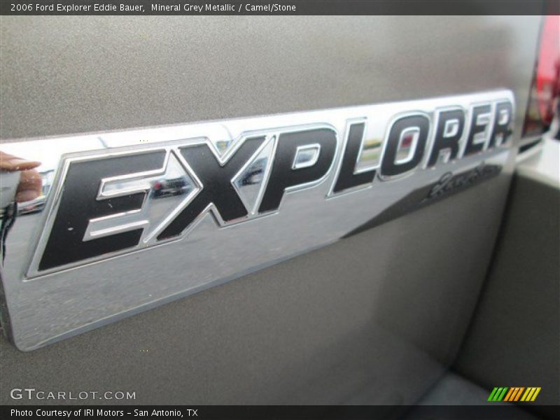Mineral Grey Metallic / Camel/Stone 2006 Ford Explorer Eddie Bauer