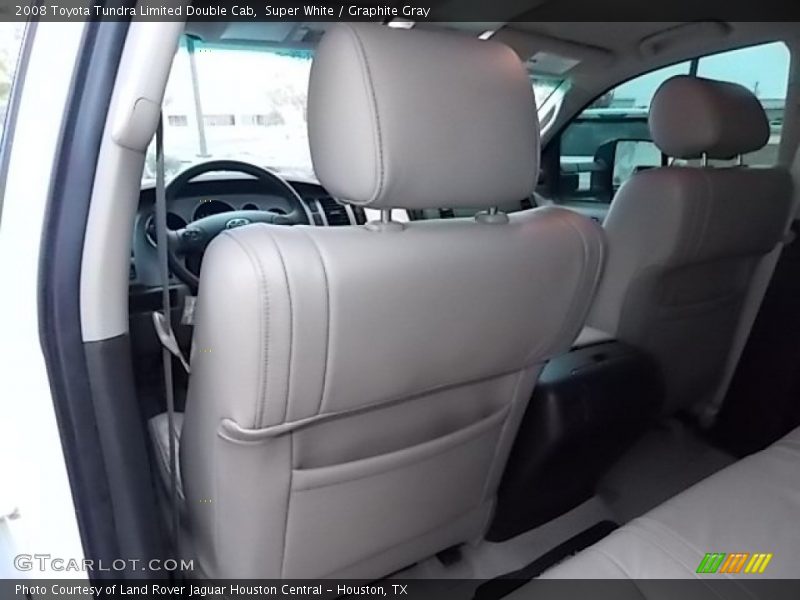 Super White / Graphite Gray 2008 Toyota Tundra Limited Double Cab