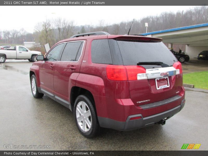 Merlot Jewel Metallic / Light Titanium 2011 GMC Terrain SLT AWD