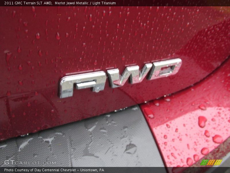 Merlot Jewel Metallic / Light Titanium 2011 GMC Terrain SLT AWD