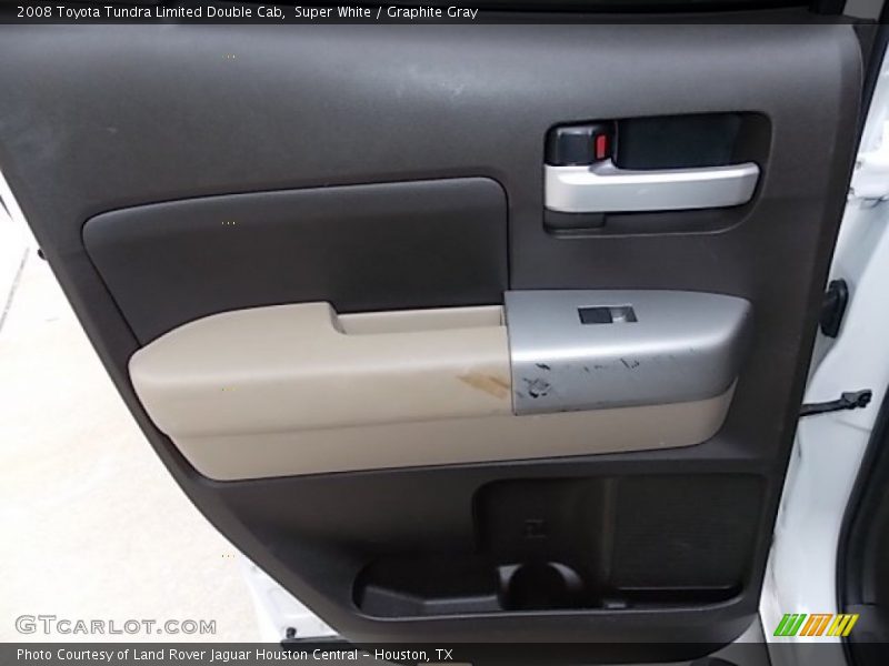 Super White / Graphite Gray 2008 Toyota Tundra Limited Double Cab