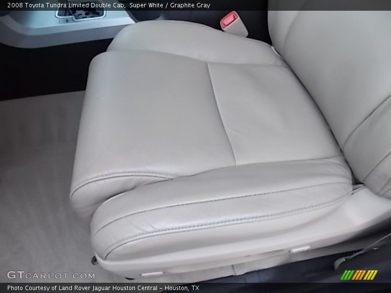 Super White / Graphite Gray 2008 Toyota Tundra Limited Double Cab