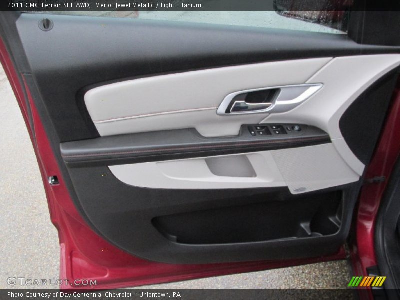 Merlot Jewel Metallic / Light Titanium 2011 GMC Terrain SLT AWD