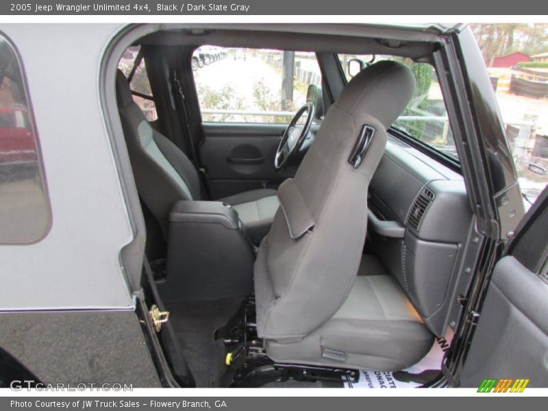 Black / Dark Slate Gray 2005 Jeep Wrangler Unlimited 4x4