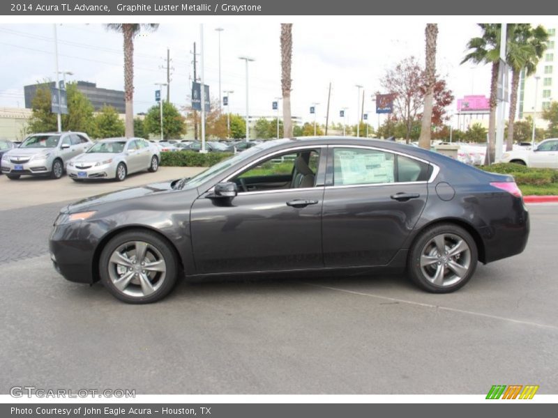 Graphite Luster Metallic / Graystone 2014 Acura TL Advance