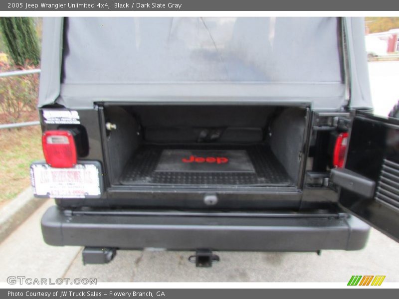 Black / Dark Slate Gray 2005 Jeep Wrangler Unlimited 4x4