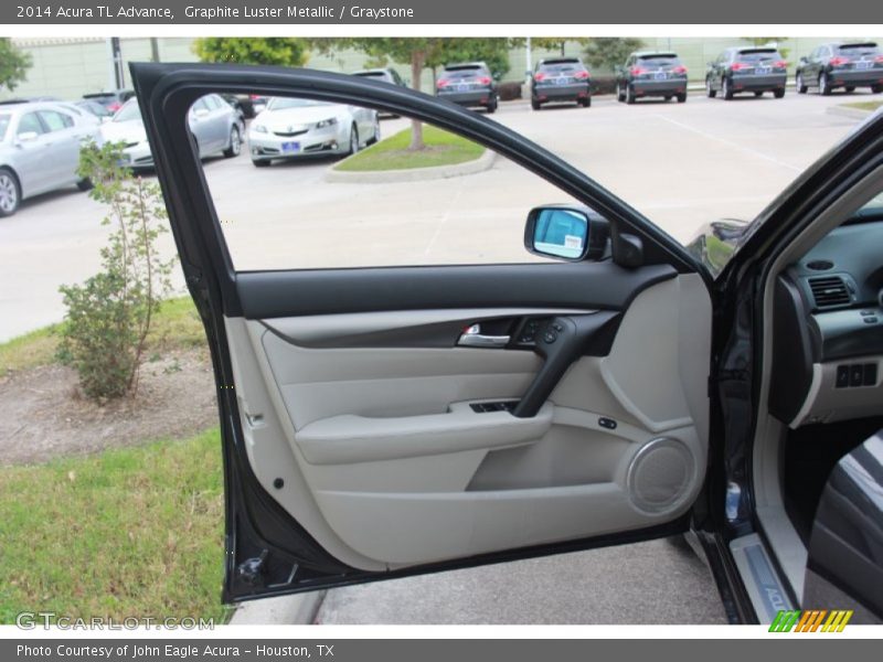 Graphite Luster Metallic / Graystone 2014 Acura TL Advance