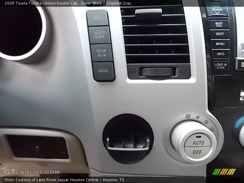 Super White / Graphite Gray 2008 Toyota Tundra Limited Double Cab