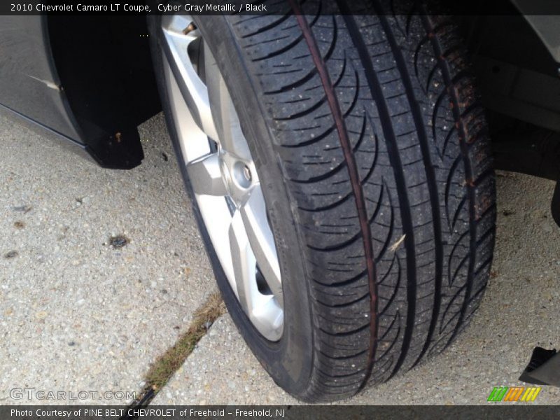 Cyber Gray Metallic / Black 2010 Chevrolet Camaro LT Coupe