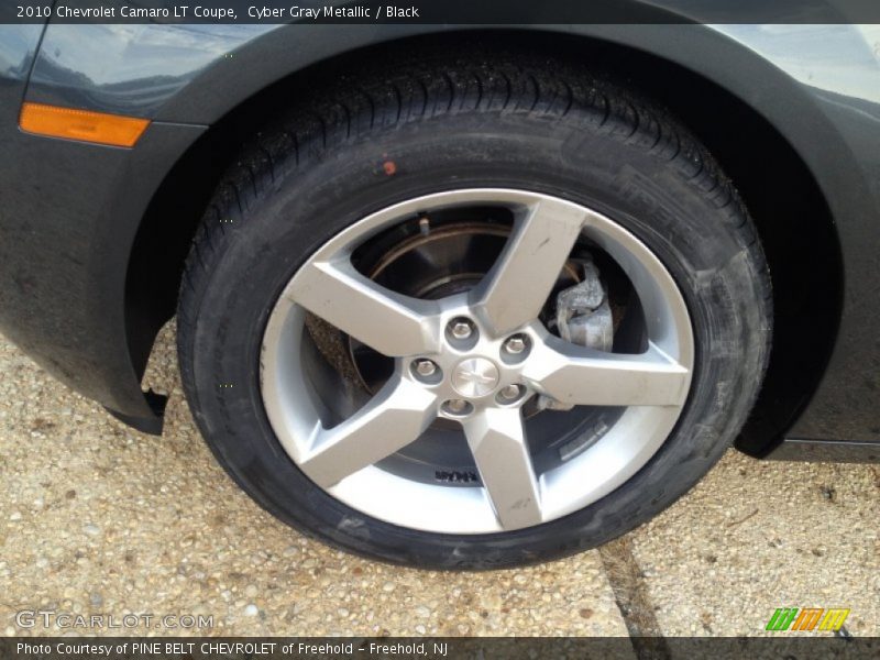 Cyber Gray Metallic / Black 2010 Chevrolet Camaro LT Coupe