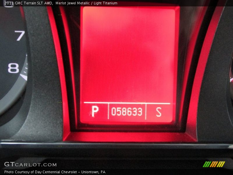 Merlot Jewel Metallic / Light Titanium 2011 GMC Terrain SLT AWD