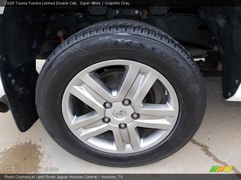 Super White / Graphite Gray 2008 Toyota Tundra Limited Double Cab