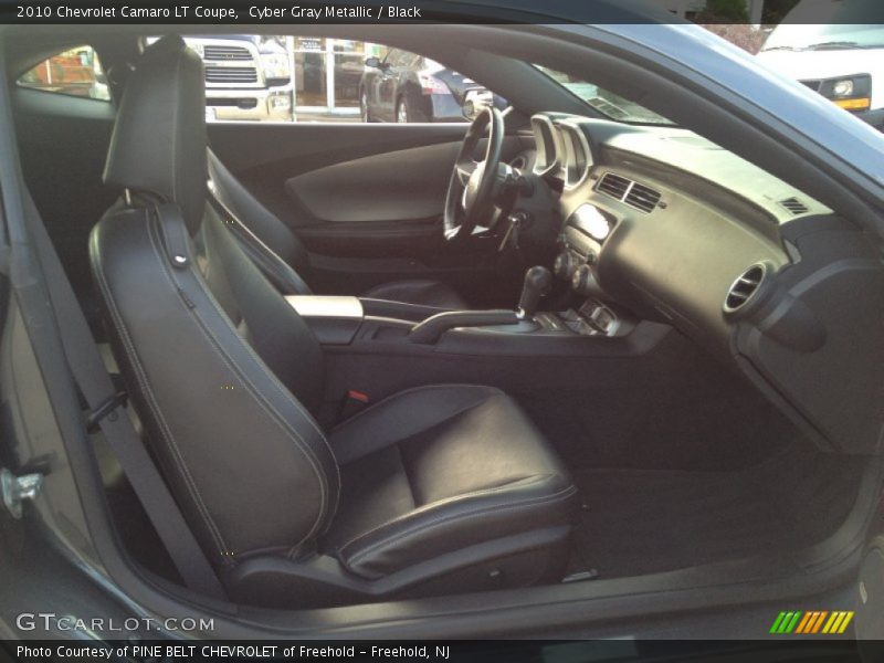 Cyber Gray Metallic / Black 2010 Chevrolet Camaro LT Coupe