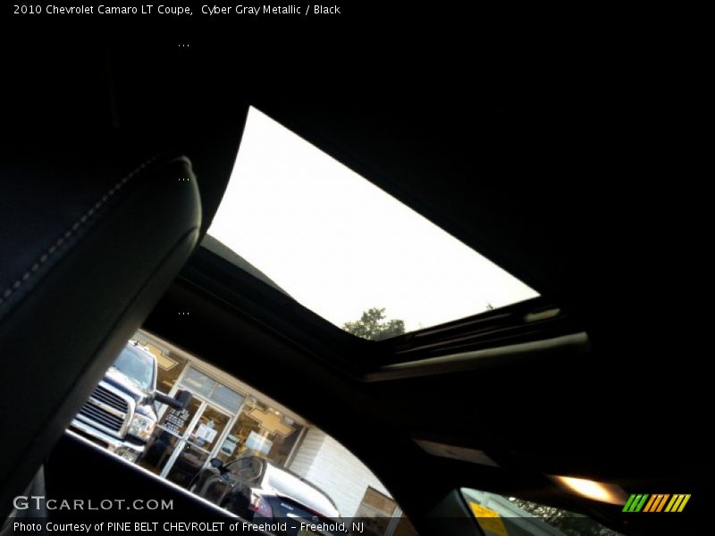 Cyber Gray Metallic / Black 2010 Chevrolet Camaro LT Coupe