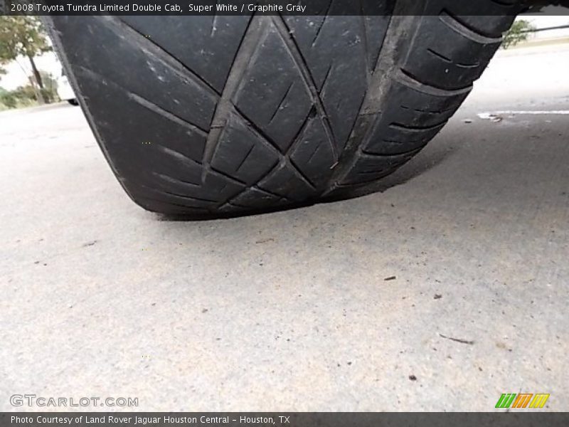 Super White / Graphite Gray 2008 Toyota Tundra Limited Double Cab
