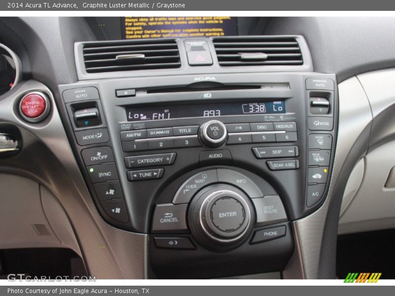 Graphite Luster Metallic / Graystone 2014 Acura TL Advance