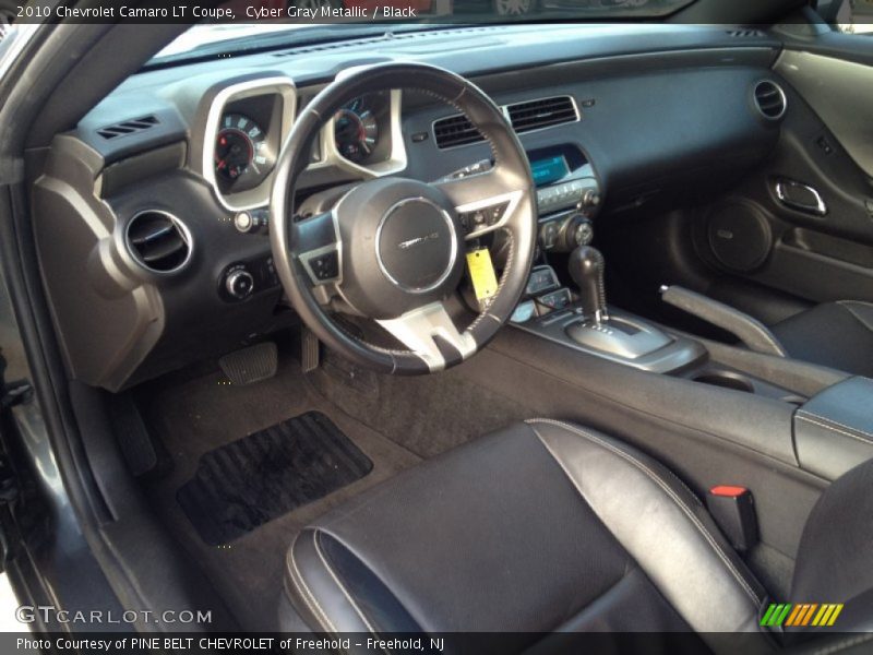 Cyber Gray Metallic / Black 2010 Chevrolet Camaro LT Coupe