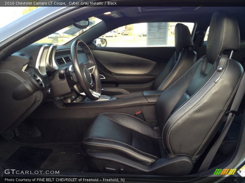 Cyber Gray Metallic / Black 2010 Chevrolet Camaro LT Coupe