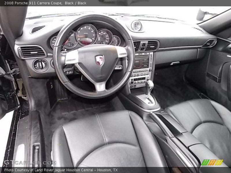  2008 911 Carrera Coupe Black Interior