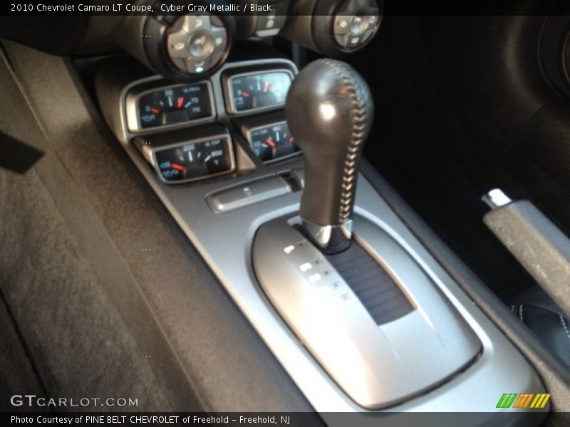 Cyber Gray Metallic / Black 2010 Chevrolet Camaro LT Coupe