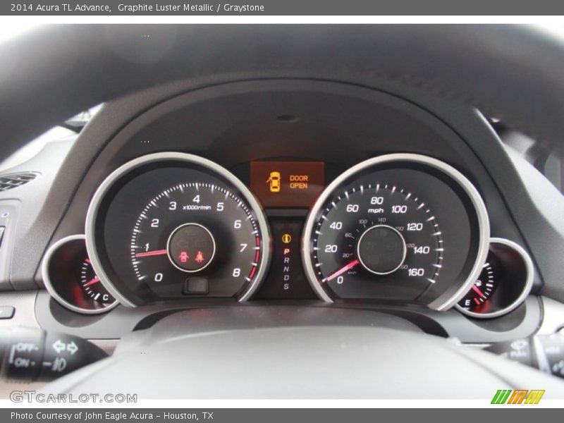 Graphite Luster Metallic / Graystone 2014 Acura TL Advance