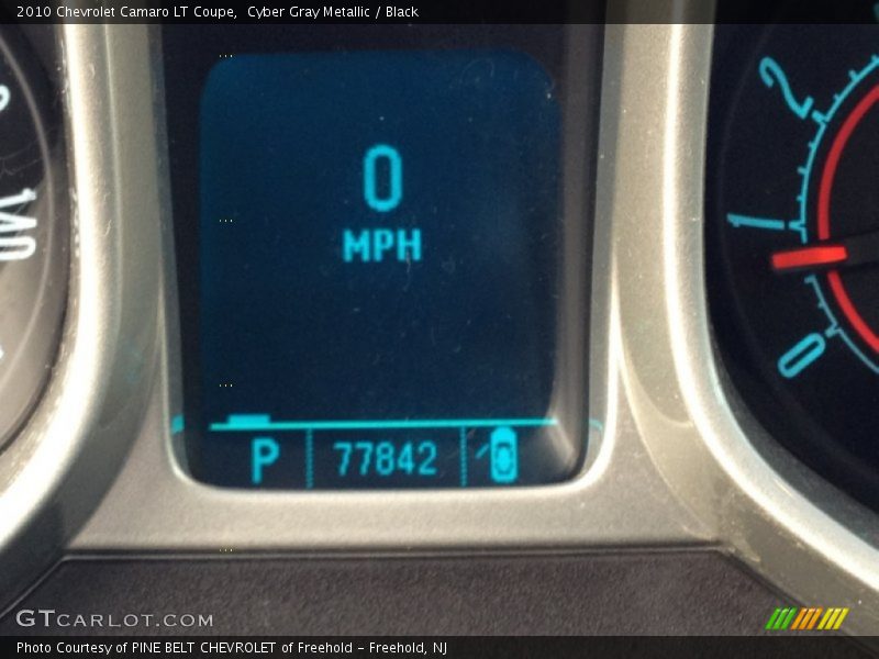 Cyber Gray Metallic / Black 2010 Chevrolet Camaro LT Coupe