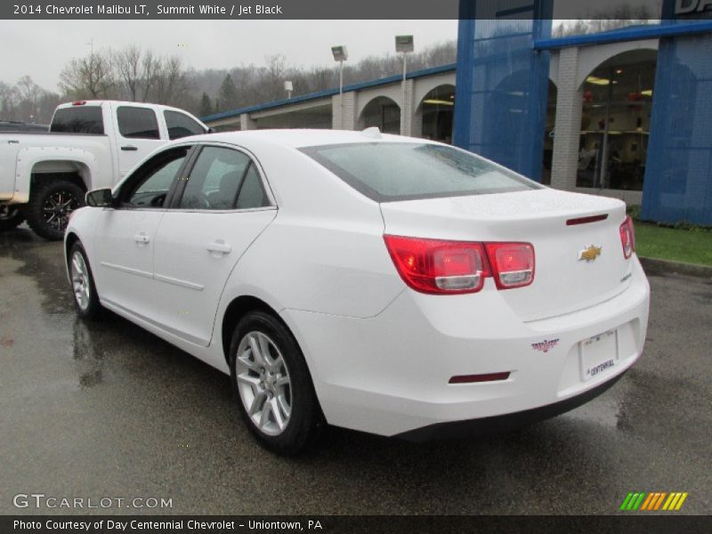 Summit White / Jet Black 2014 Chevrolet Malibu LT