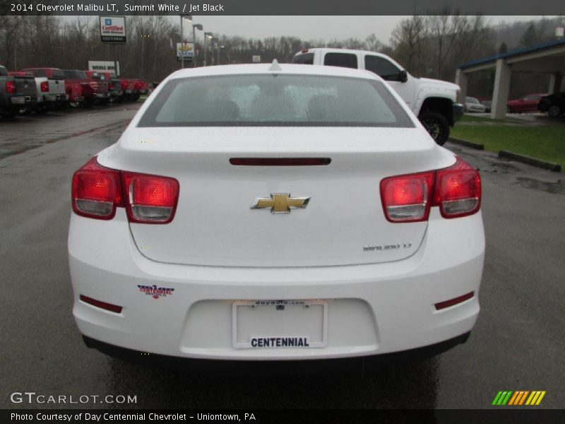 Summit White / Jet Black 2014 Chevrolet Malibu LT