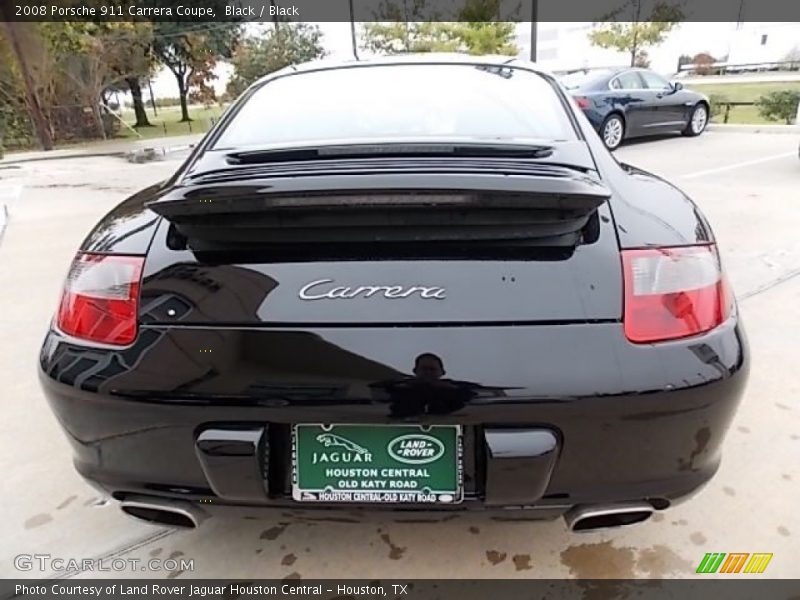 Black / Black 2008 Porsche 911 Carrera Coupe