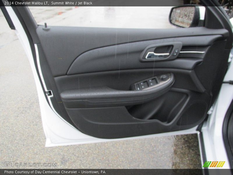 Summit White / Jet Black 2014 Chevrolet Malibu LT