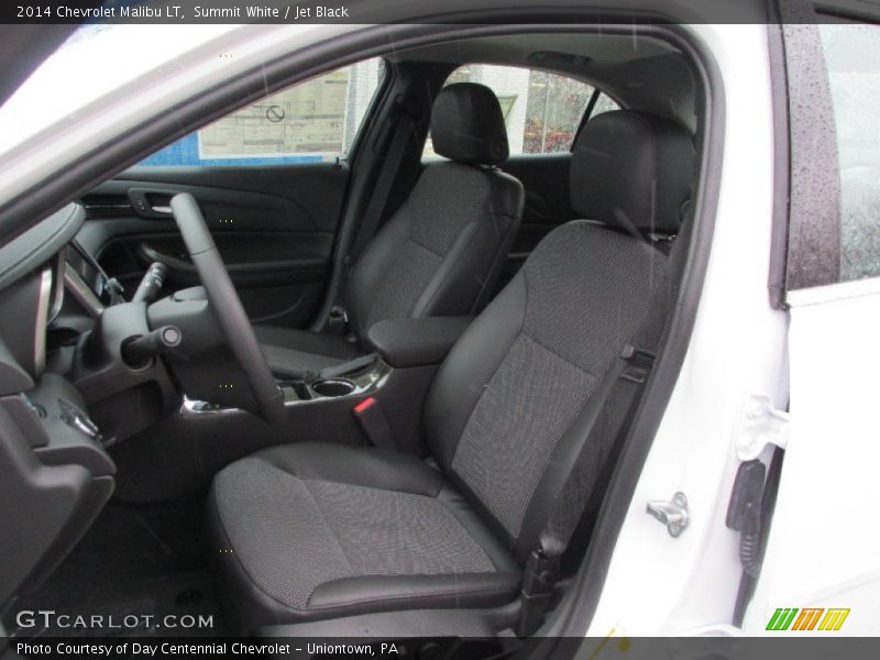 Summit White / Jet Black 2014 Chevrolet Malibu LT