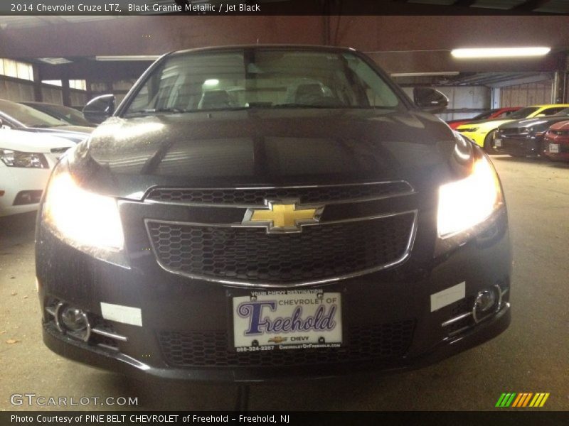 Black Granite Metallic / Jet Black 2014 Chevrolet Cruze LTZ