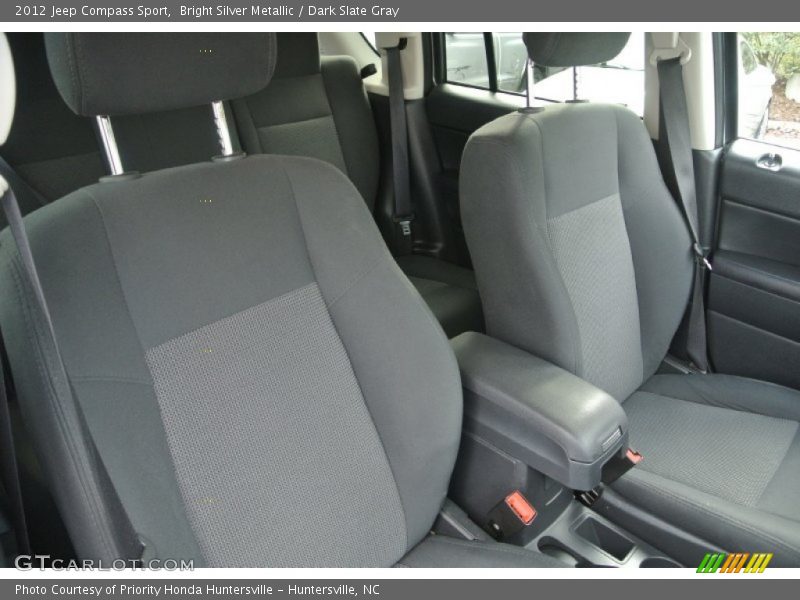 Bright Silver Metallic / Dark Slate Gray 2012 Jeep Compass Sport