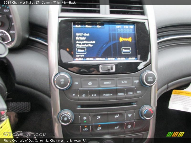 Summit White / Jet Black 2014 Chevrolet Malibu LT