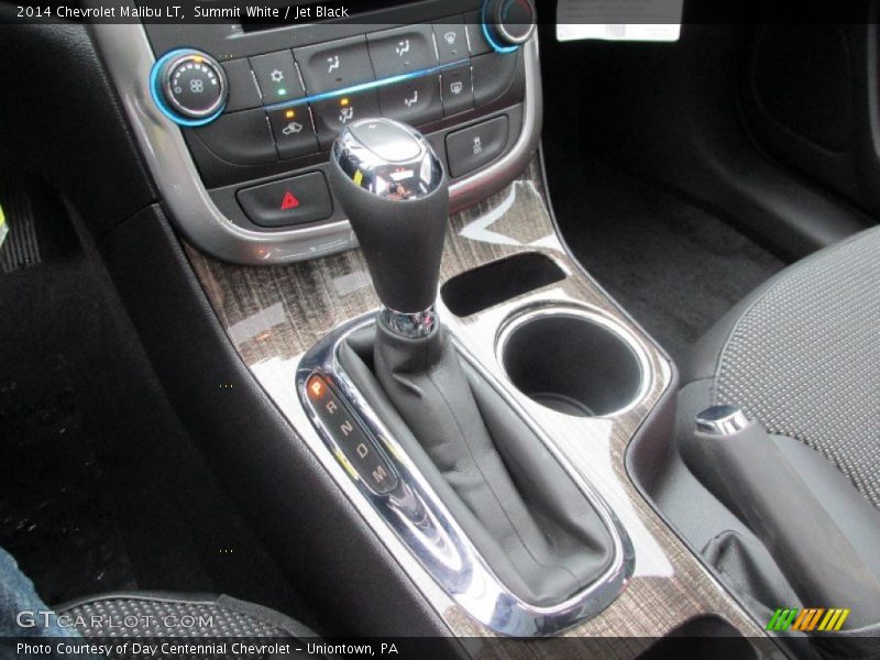 Summit White / Jet Black 2014 Chevrolet Malibu LT
