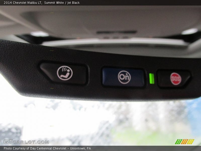 Summit White / Jet Black 2014 Chevrolet Malibu LT