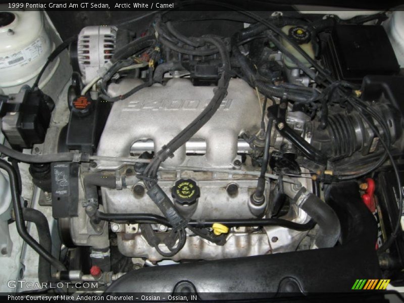  1999 Grand Am GT Sedan Engine - 3.4 Liter OHV 12-Valve V6