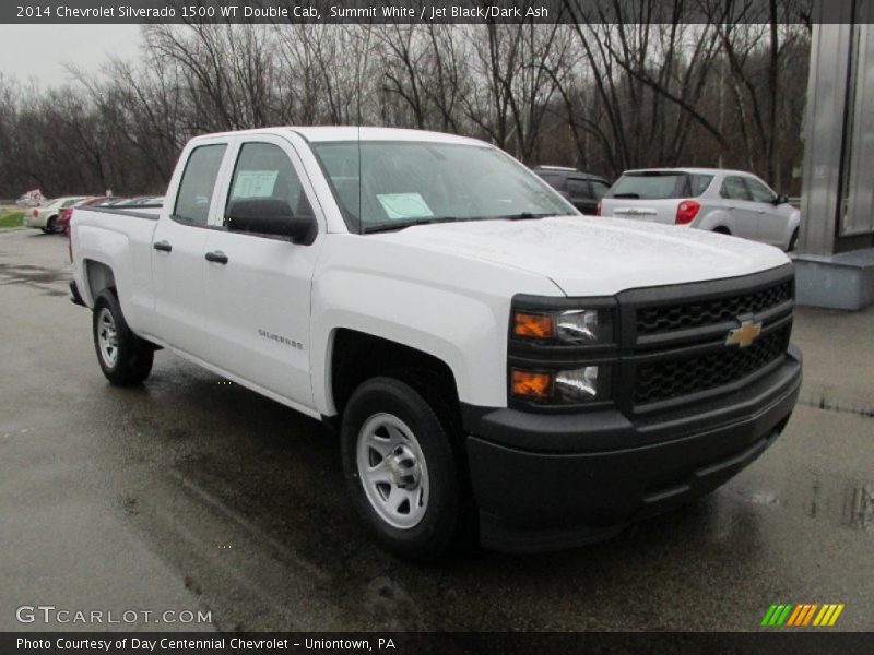 Front 3/4 View of 2014 Silverado 1500 WT Double Cab